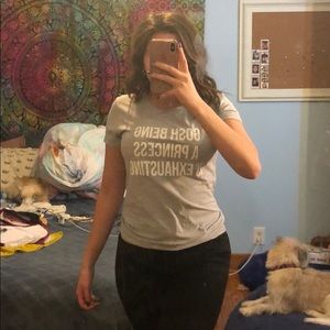Gray graphic tshirt
